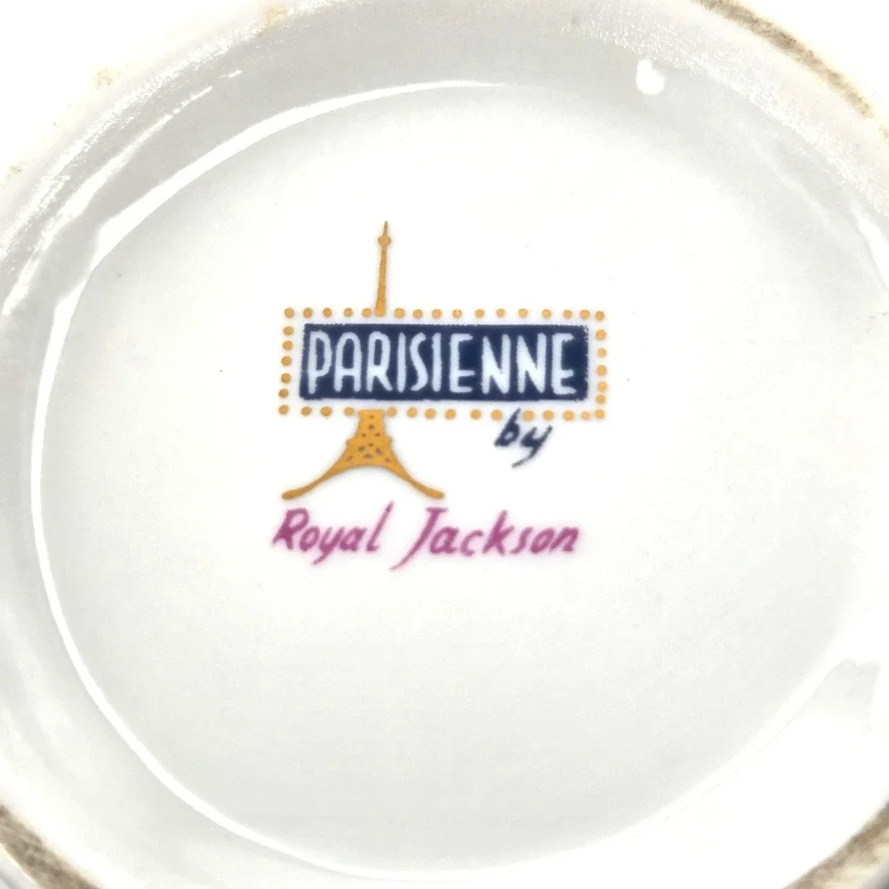 Royal‎ Jackson Parisienne St. Moritz TeaPot Snowflake Pattern UNIQUE Ball Handle